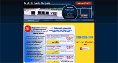 Desktop Screenshot of kandkautorepair.com